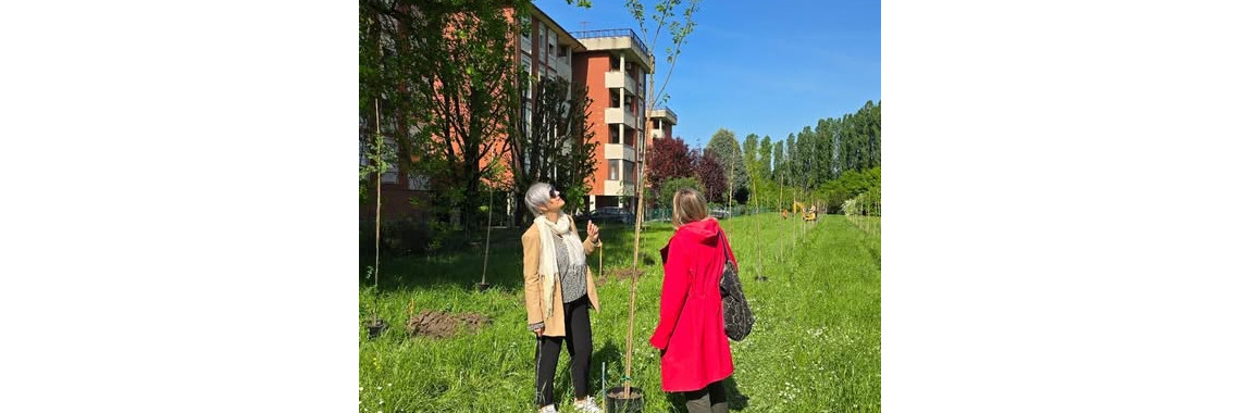 giornata della terra e bosco urbano a Lavino