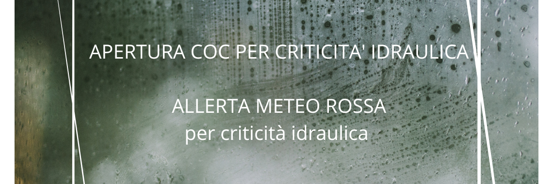 apertura coc allerta rossa